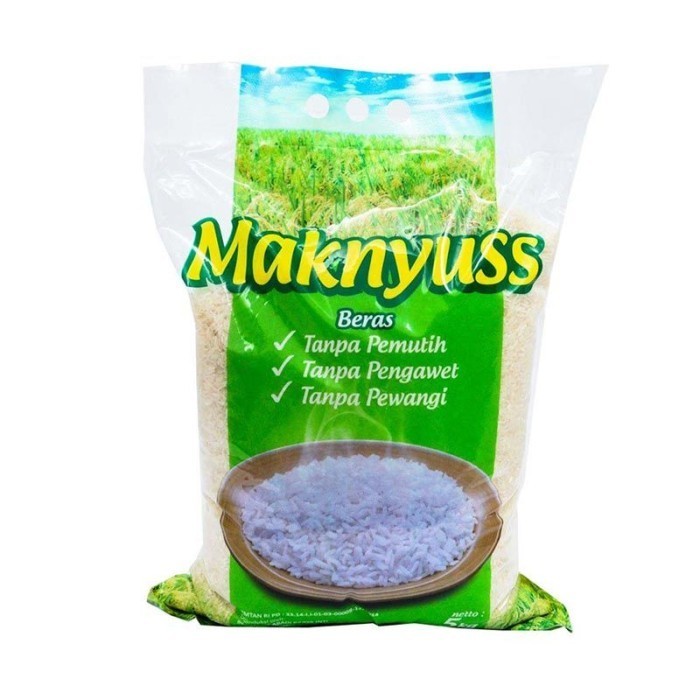 

Beras maknyuss per pcs 5kg