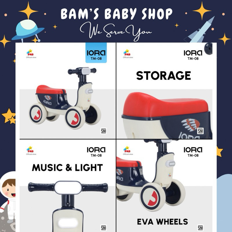 FR34RW [BAMS] FREE BUBBLEWRAP SEPEDA ANAK BALANCE BIKE EXOTIC ET 2005 2008 TOLOCAR 3108 RIDE ON PMB 