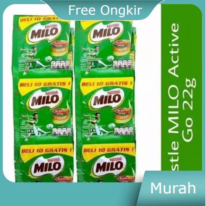 

Milo Sachet 22gr Renceng (11 Sachet) / milo renteng