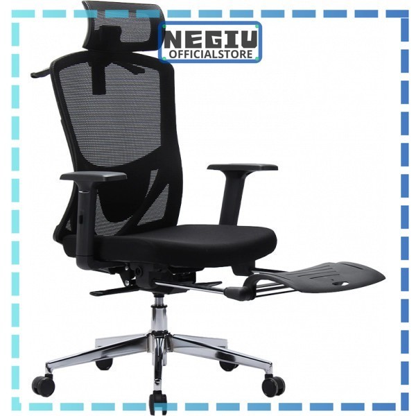 Fantech OCA259s / OCA-259s Kursi Kantor Kerja Jaring Office Chair - Hitam, OCA-259s