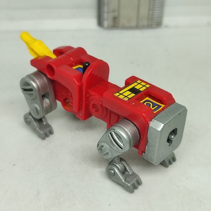 Part Figure 2,5' Voltron Lion Combiner Red Minus Kepala Vintage WEP