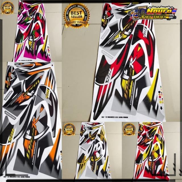 COD striping list body honda wave karisma karisma 125 kualitas thailand thailook  ter Naziastiker