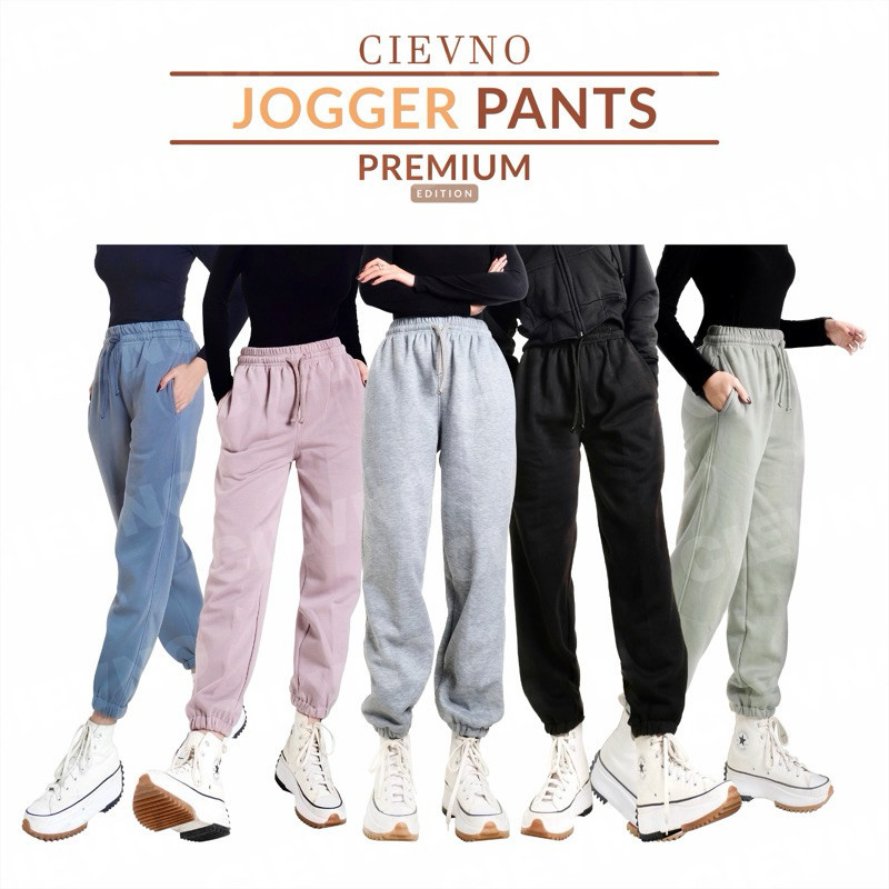CELANA JOGING LARI RUNING ZUMBA AEROBIK / 07. CELANA JOGGER PANJANG PREMIUM SIZE S - XXL (PRIA & WAN
