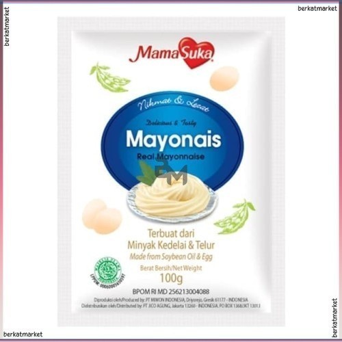 

MAYONAISE MAMASUKA MAYONAISE ORIGINAL 100GR DRESSING SALAD TOPPING