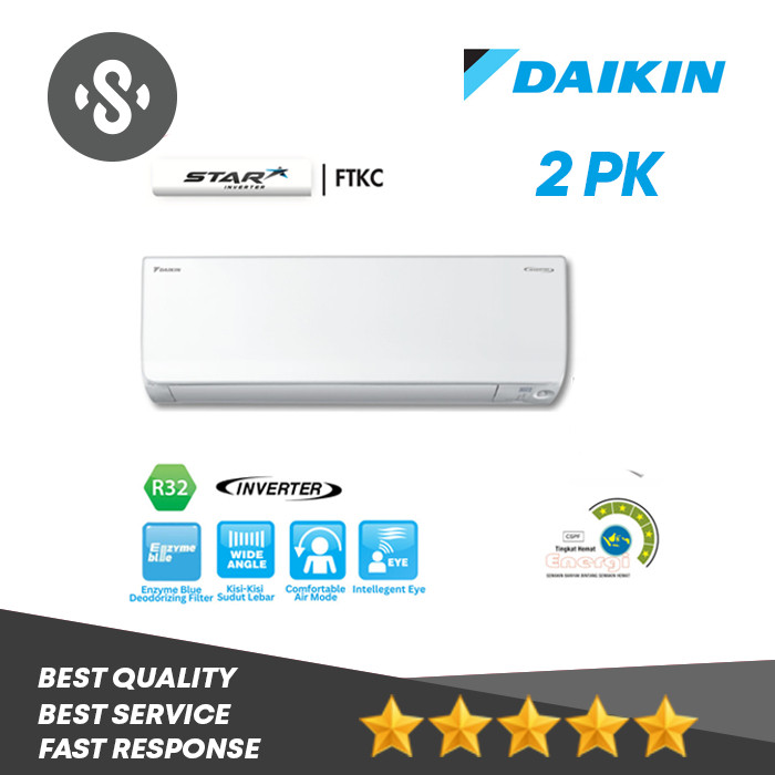 Ac Daikin FTKC50TVM Ac Split 2PK Star Inverter New