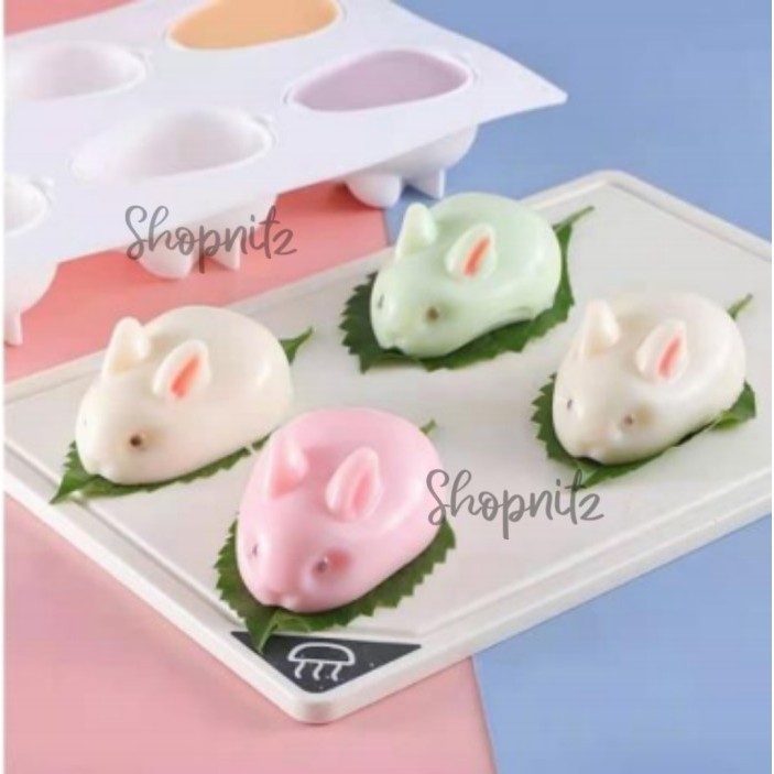 

TERJUAL Cetakan Kelinci Silikon Puding Cetakan Bunny Silicone Mold Rabbit Mini