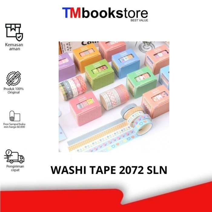 

WASHI TAPE 2072 SLN TMBOOKSTORE