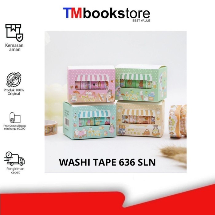 

WASHI TAPE 636 SLN TMBOOKSTORE