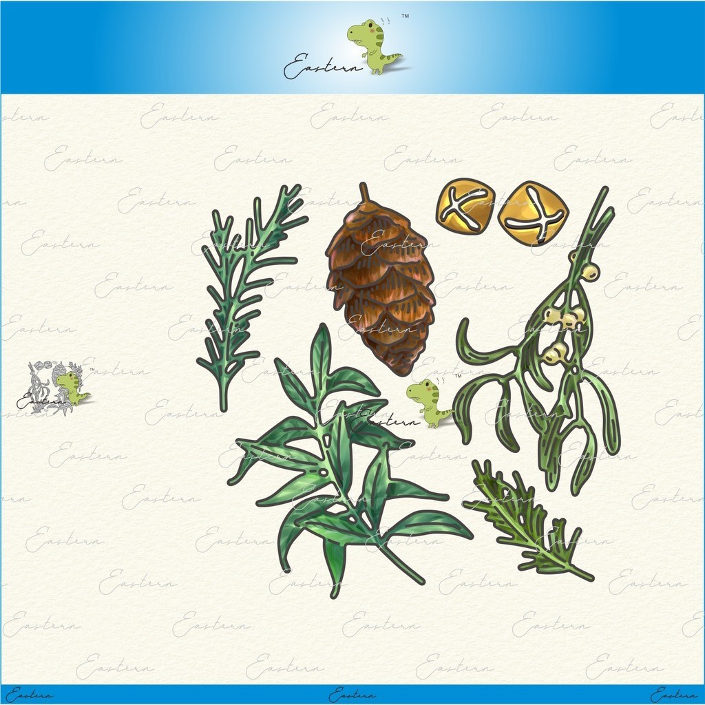 

Festive Foliage Die Set metal cutting dies 2023 new DIY molds Scrapbooking Paper Making die cut crafts Printed Sheet