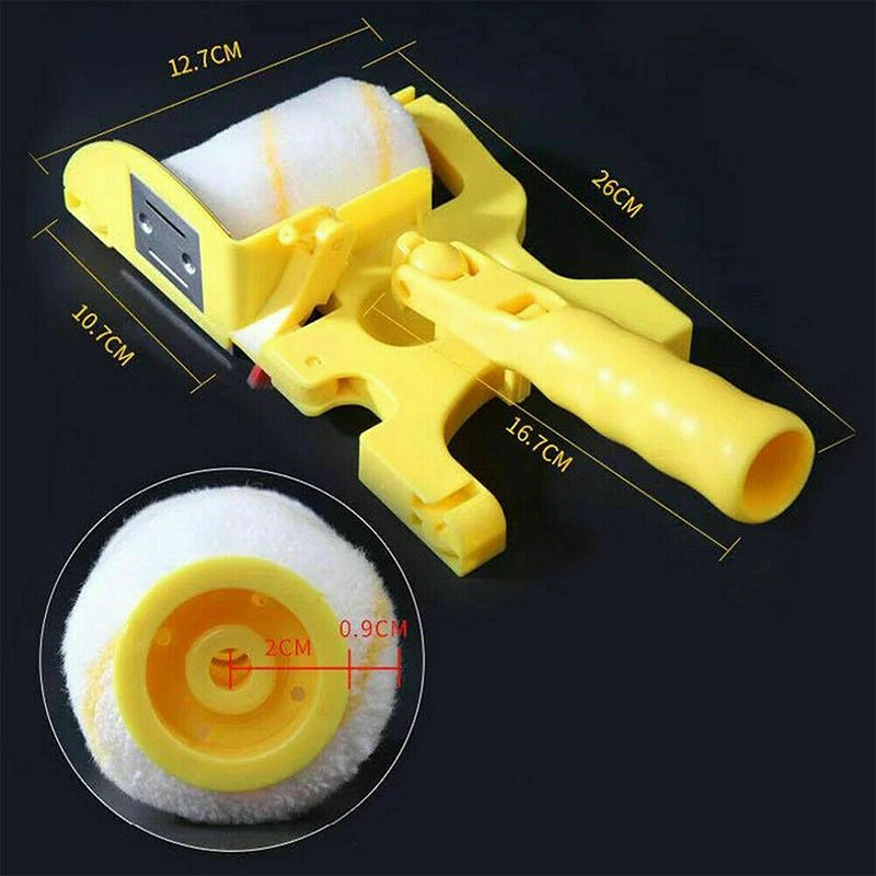

Wall Edge Clean-cut Brush Roller Paint Brush Set Multifunctional Clean-Cut Paint Edger CLH@8