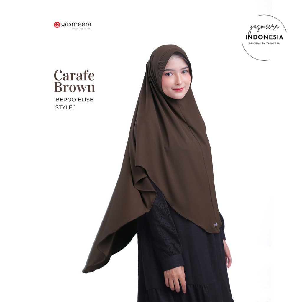 Yasmeera Indonesia - YASMEERA BERGO ELISE PAD HIJAB INSTAN