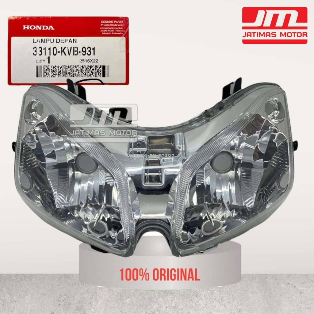33110-KVB-931 33100-KVB-931 Reflektor lampu depan vario 110 karbu