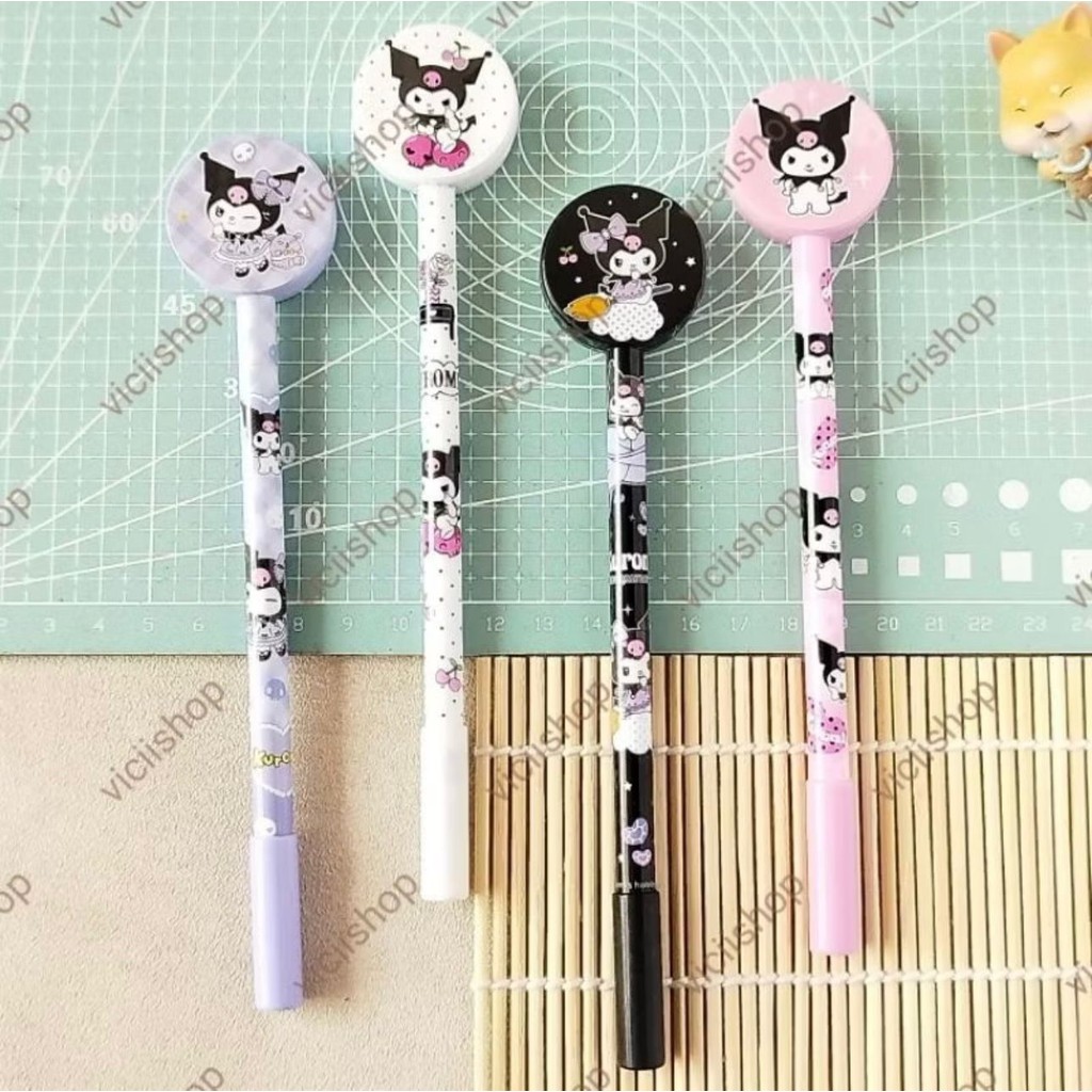 

HFM - Pulpen motif sanrio kuromi bulat 9201