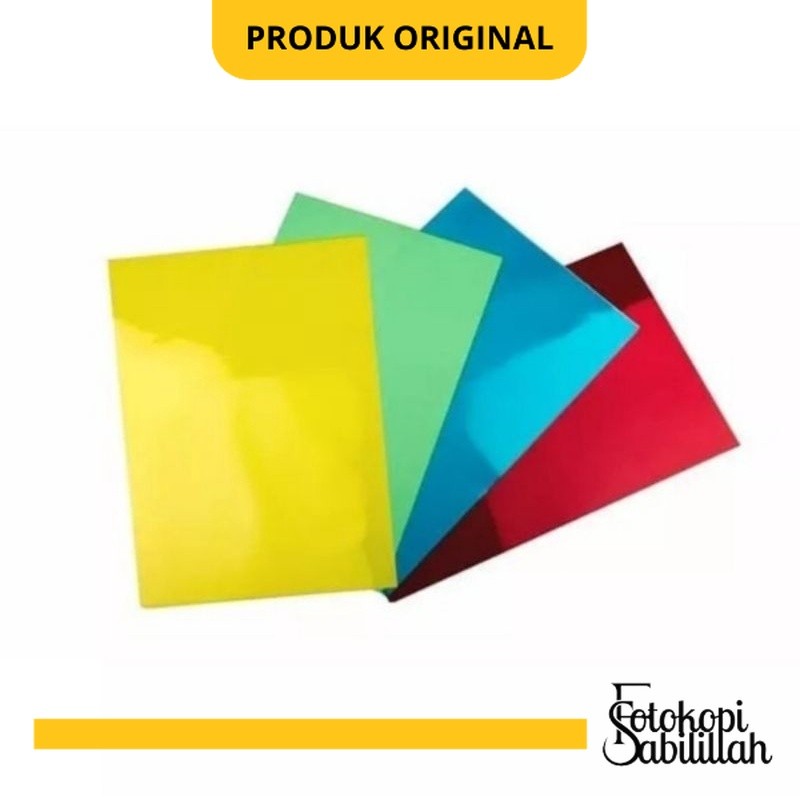 

Plastik Cover Jilid Mika Film Folio 0.10mm (1 Pack)