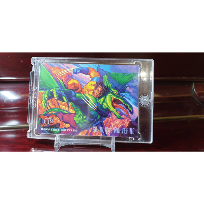 ORIGINAL Kartu Marvel 1994 Battles Wolverine vs Sauron - VERY RARE