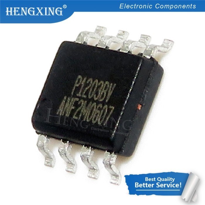 50pcs Sparepart Komponen Elektronik chip LCD laptop P1203BV SOP-8