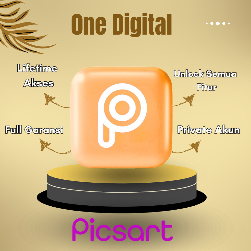 Picsart Premium Murah Privat Lifetime Full Garansi