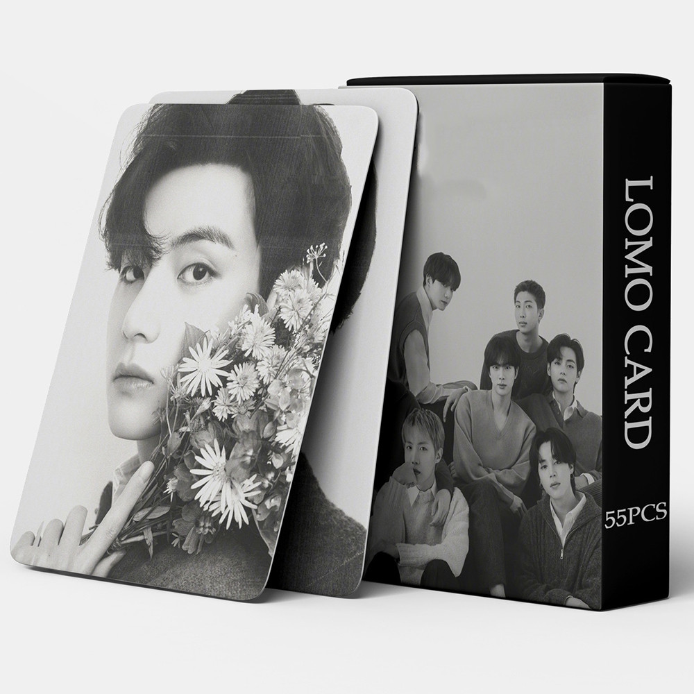 

55pcs New Kpop Group Photocard New Album AGUSTDDAY Lomo Cards Jikook Photo Print Cards Set Fans Collection