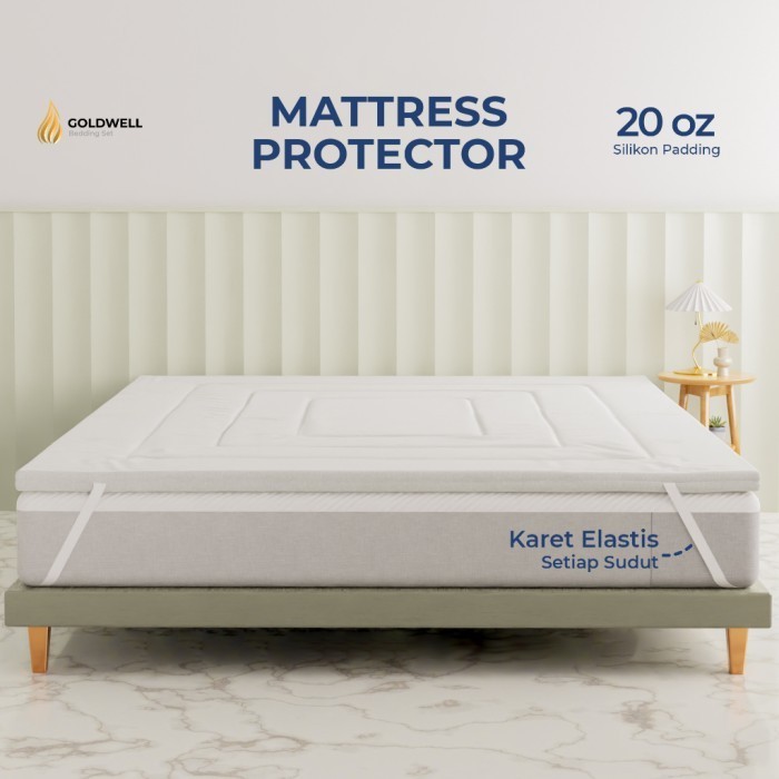 ✨TERLARIS ✨Matras Protector Microgel Latex Silikon Premium Topper - matras kasur - 90x200