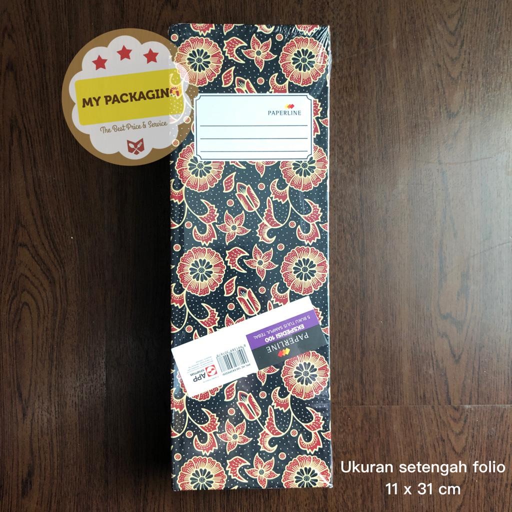 

Buku Hard Cover Paperline ukuran Ekspedisi 100 Lembar Notebook 1 Buku - my packaging vplast [ COD ]