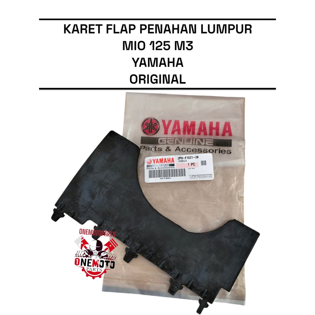 KARET FLAP PENAHAN LUMPUR MIO 125 M3 YAMAHA 2PH-F1621-20 ORIGINAL