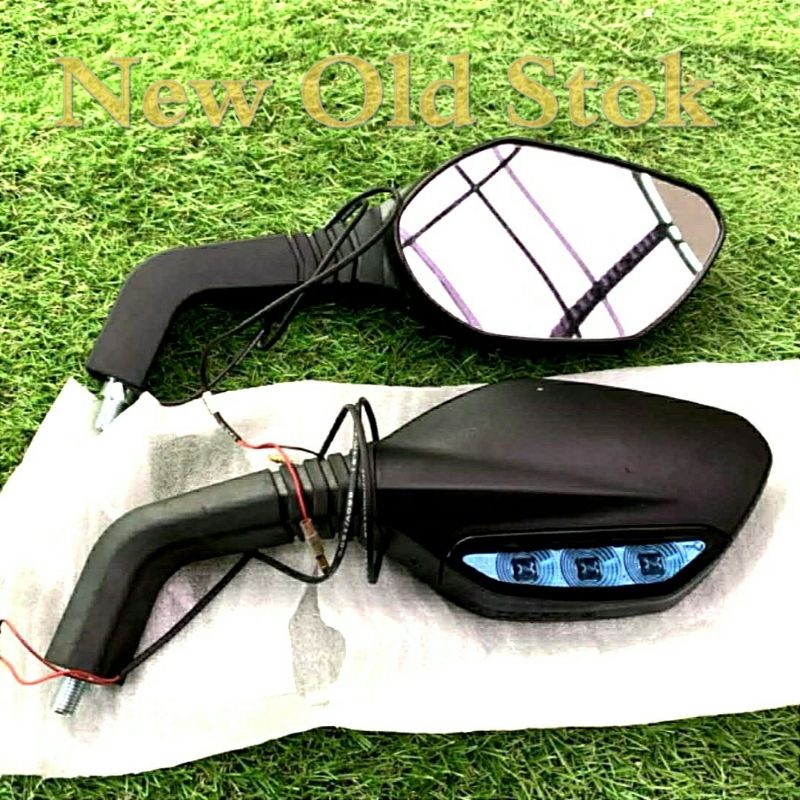 spion sepion led PCX Aksesories variasi PCX Original AHM mirror lamp kaca sepion lampu sein PCX