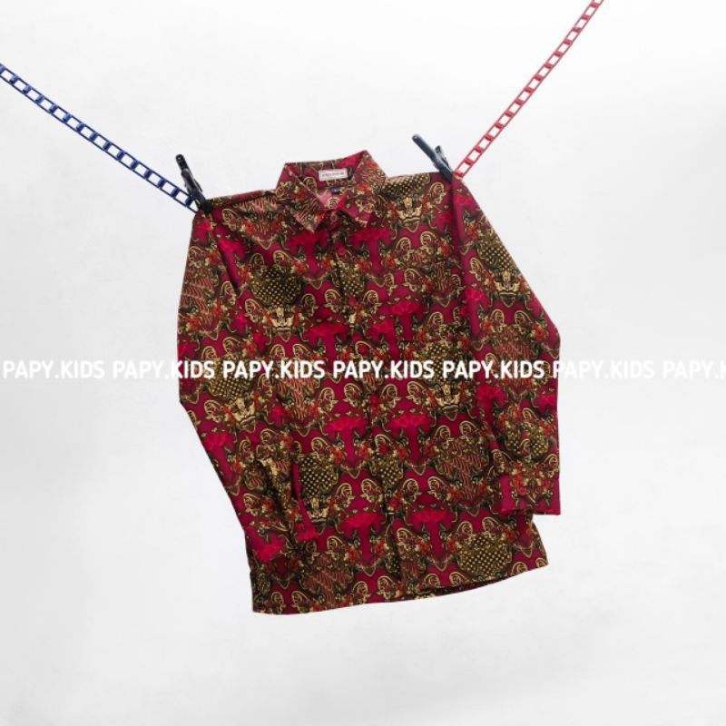 Seragam Batik SD Kujang /Seragam Sekolah Batik /Kameja Batik Motif Kujang