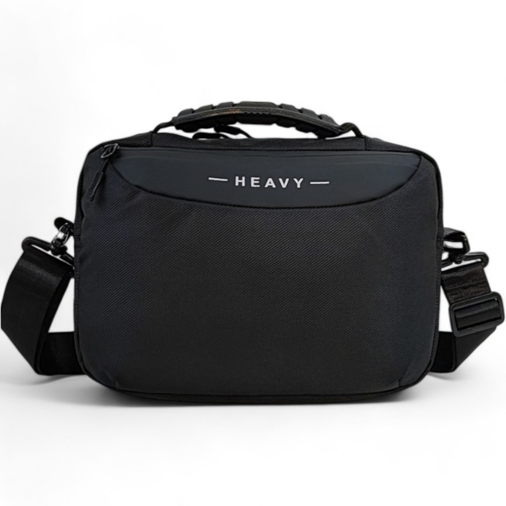 Heavy Tas Selempang Slingbag Pria Premium Tenteng iPad Tablet Waterproof Tahan Air
