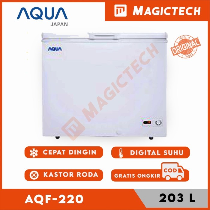 FREEZER AQUA PETI AQF-220TF TURBO FAST COOL - 203 L TURBO FAST COOLING