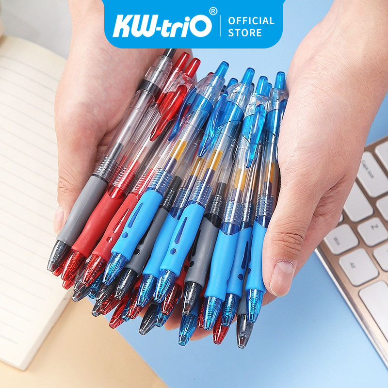 

Gel Pen Pulpen Ballpoint Berkualitas pulpen aesthetic retractable gel pens pen mekanik tinta hitam biru merah