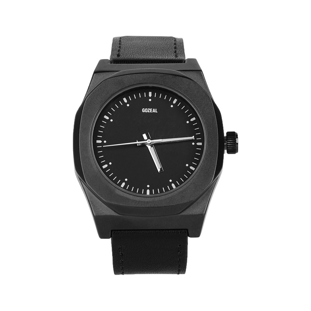 Jam Tangan Keren Original Analog / Gozeal | Analog Watches | Hexo Black