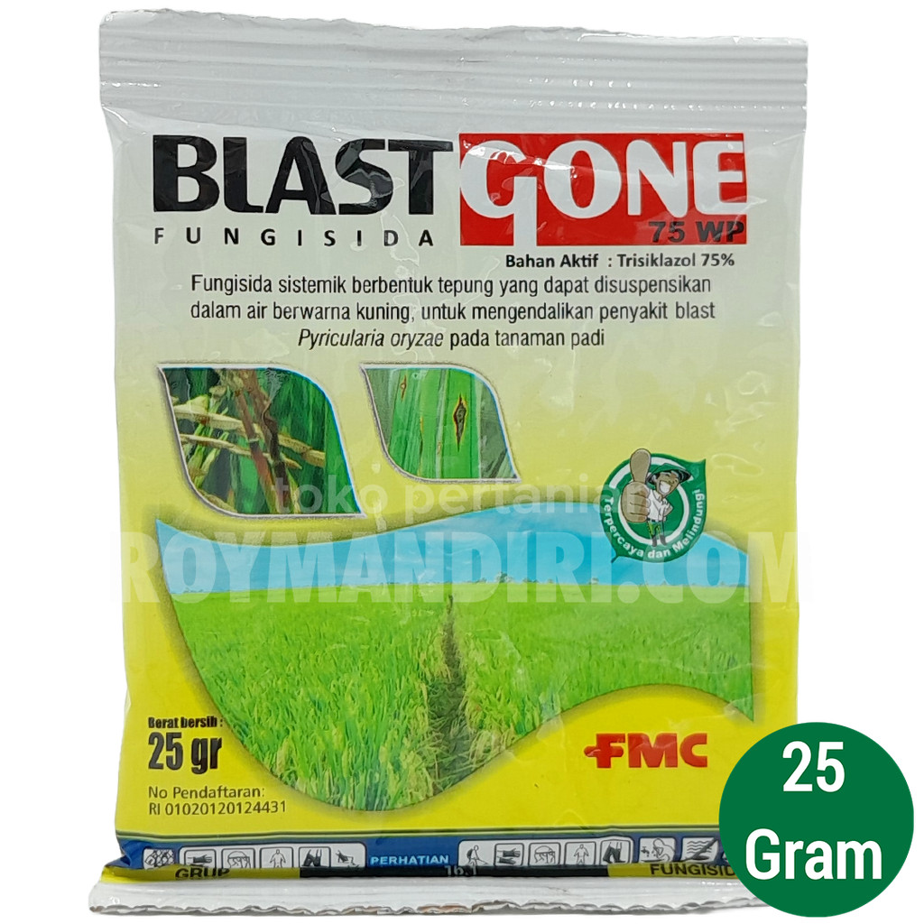 Fungisida Sistemik Selektif Padi Blastgone 75WP @25 gram