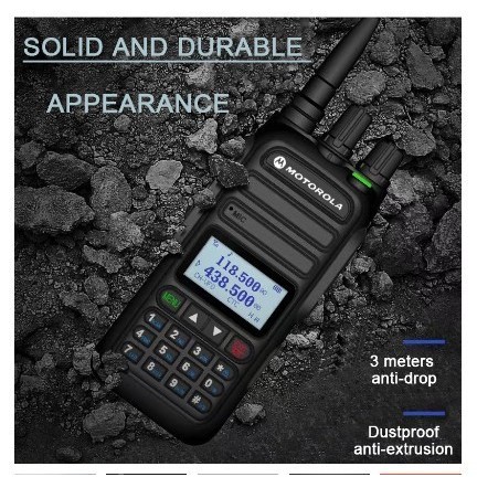 Motorola Walkie talkie HX370S HX-370S radio anti-air jarak jauh 50KM