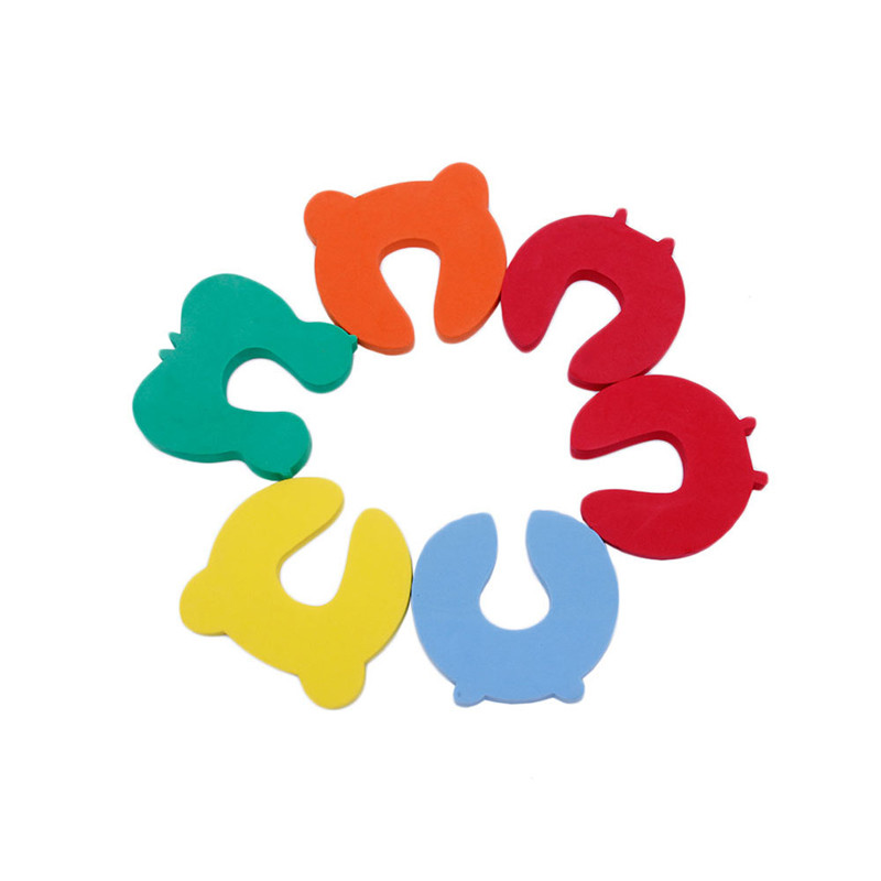 5Pcs Baby Pinch Finger Guard Lock Jammer Stopper Protector Safety Door Stop New Gates & Doorways