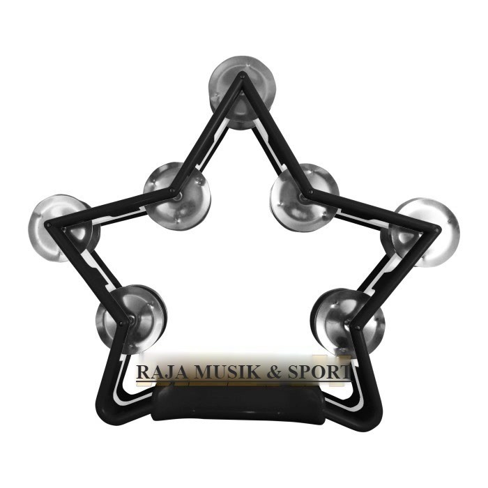 Tamborin ALICE BINTANG Kecrekan Tambourine Tambourine - Putih