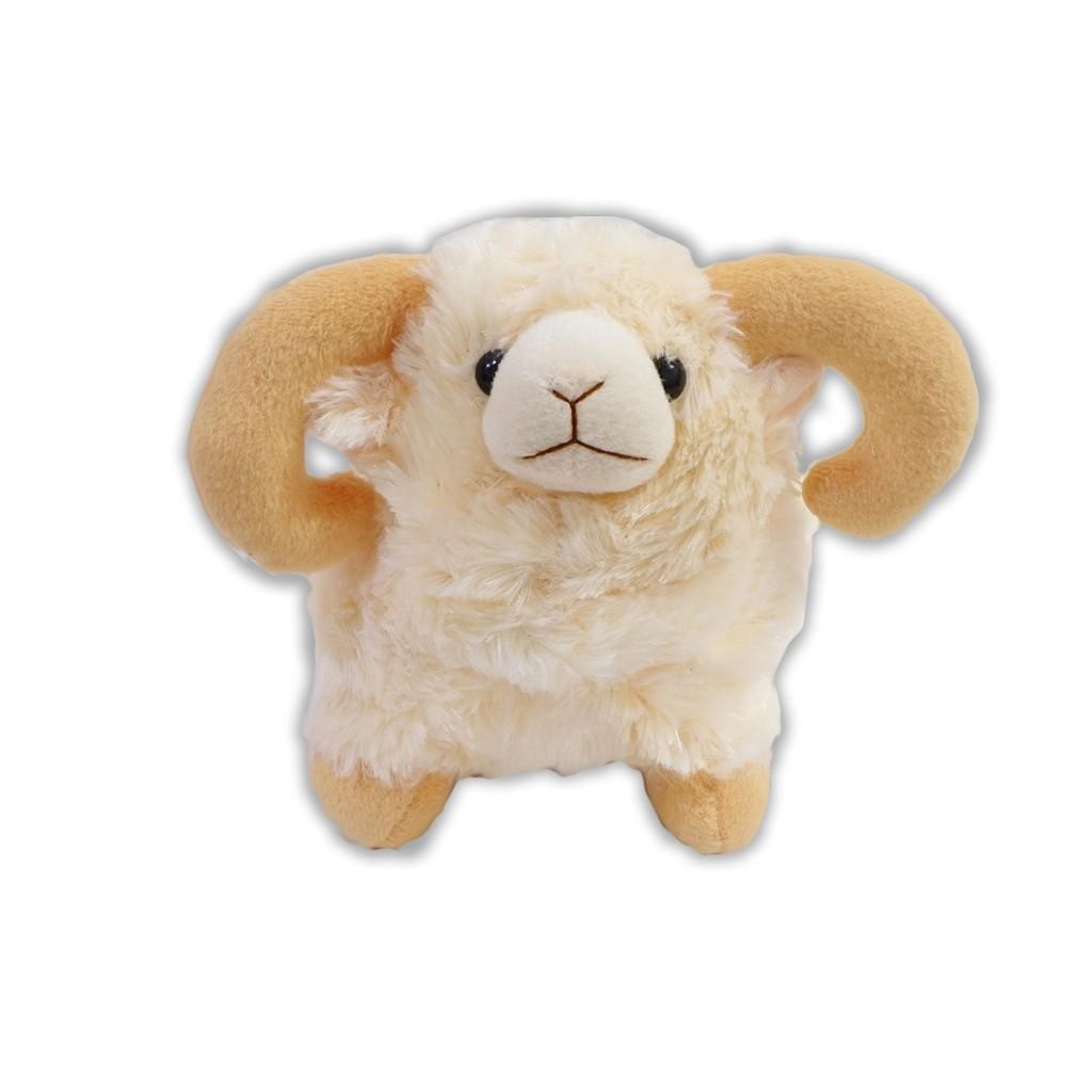 Boneka domba bulu bahan premium-istana boneka