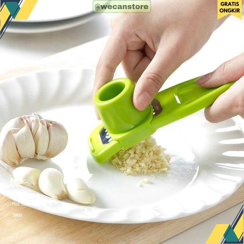 

(ASJ) VISTA Parutan Bawang Serbaguna Stainless Steel Garlic Grinder - PJ492