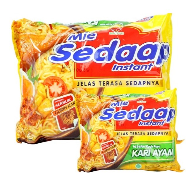 

Sedap Mi Instan Kuah Rasa Kari Ayam Isi 5 Pcs