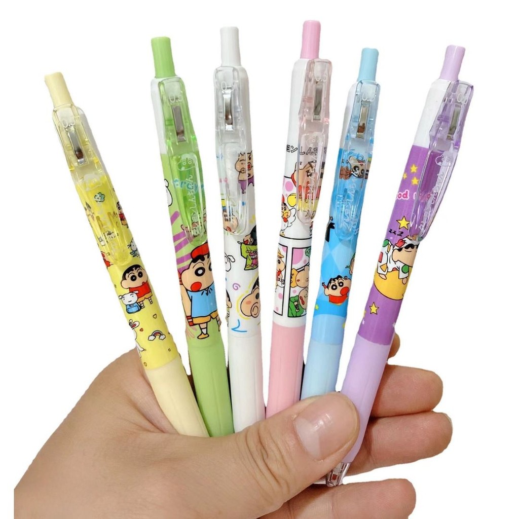 

VT - (Berhadiah) Pena Lucky Scratch Crayon Shinchan Pulpen Lucu Kerok Berhadiah STY7035