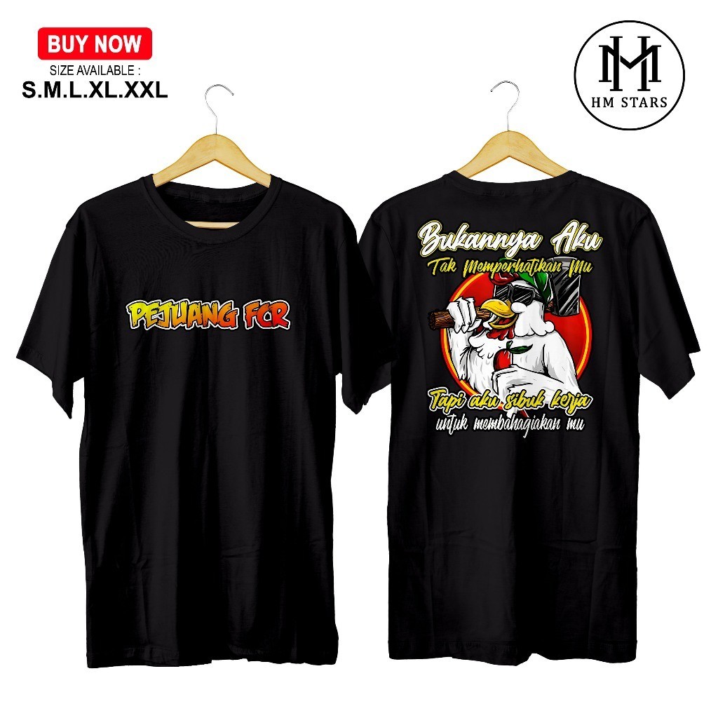 KAOS AYAM BROILER COMMUNITY - KAOS PEJUANG FCR BROILER COMMUNITY - KAOS ABK - KAOS ANAK BUAH KANDANG