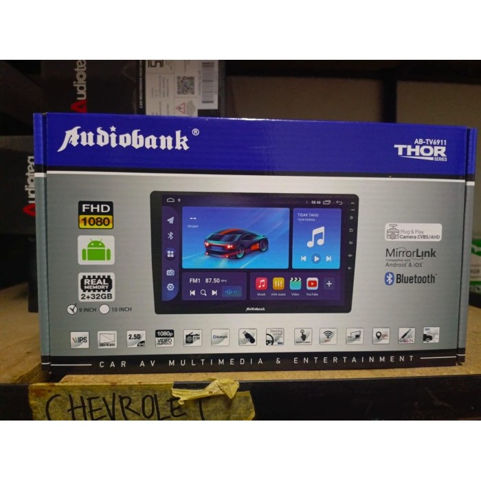 TV Mobil Android Audiobank 9" Ram 2/32 Android 12