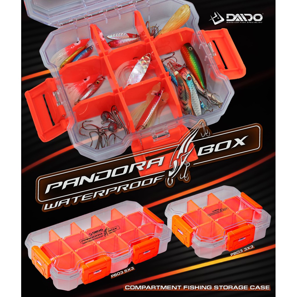 DAIDO PANDORA BOX WATERPROOF - KOTAK PANCING