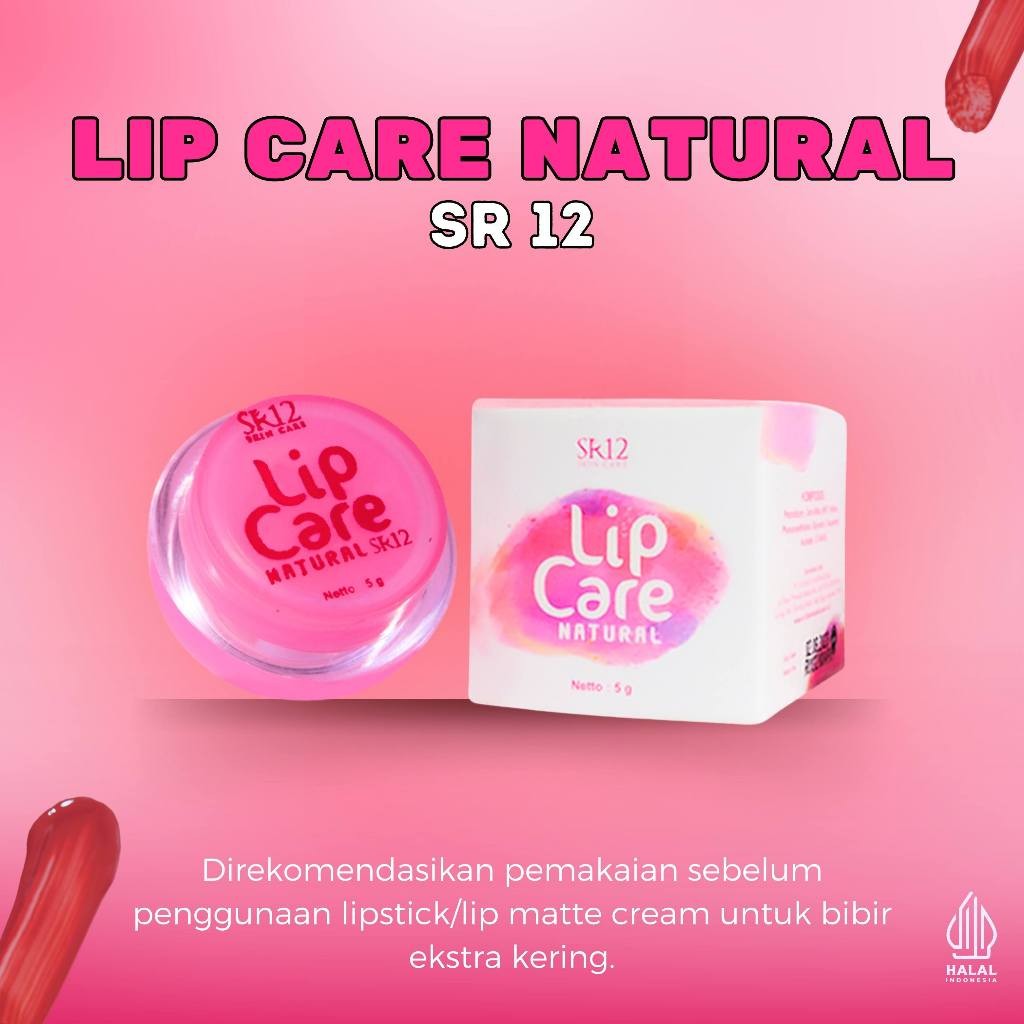 

TERMURAH Lip Care Natural 2 gr & Lip Care Cherry 2 gr B