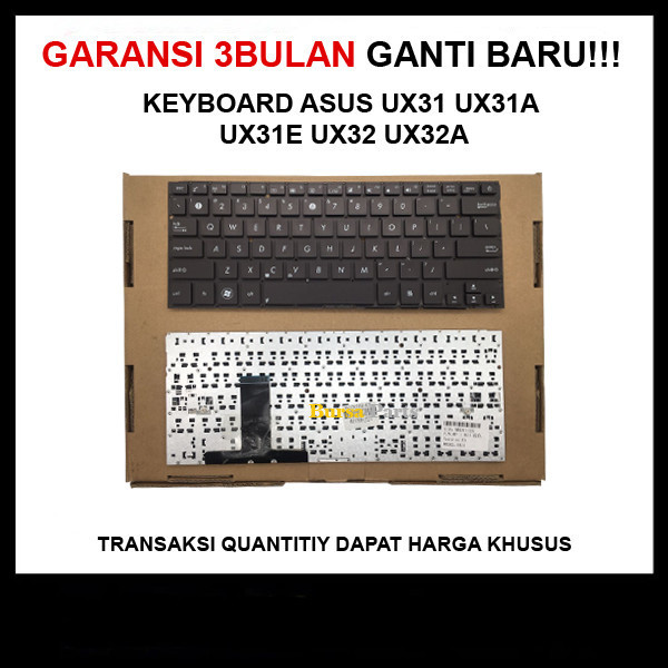 Keyboard Asus UX32 UX31 UX31A UX31E UX32A .