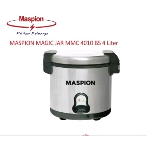 Rice Cooker Magic Jar MASPION MMC 4010 BS kapasitas 4 Liter