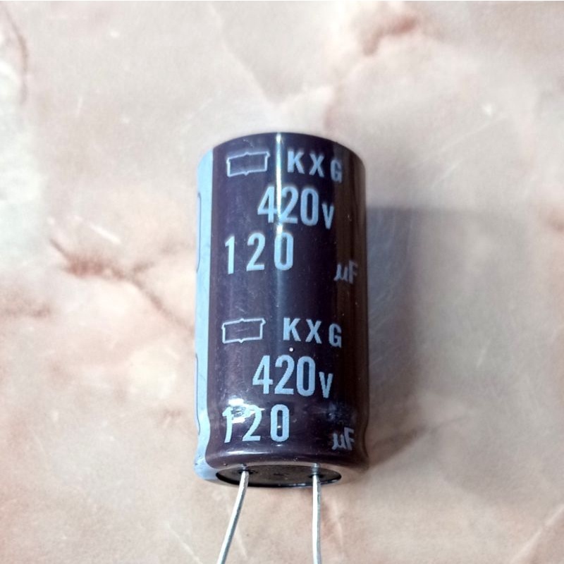 elco 120uf 420v elko 120uf 420uf