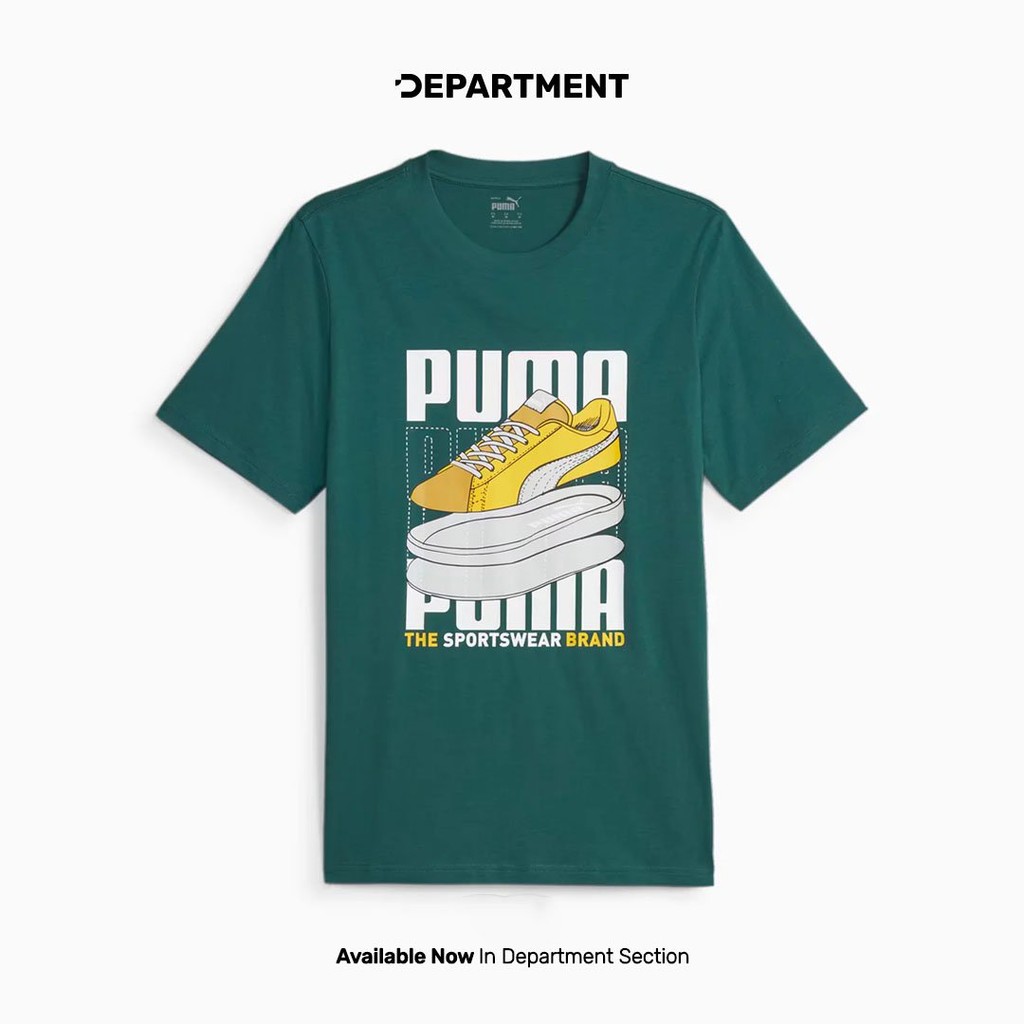 PUMA Kaos Pria GRAPHICS SNEAKER TEE 67718643 ORIGINAL