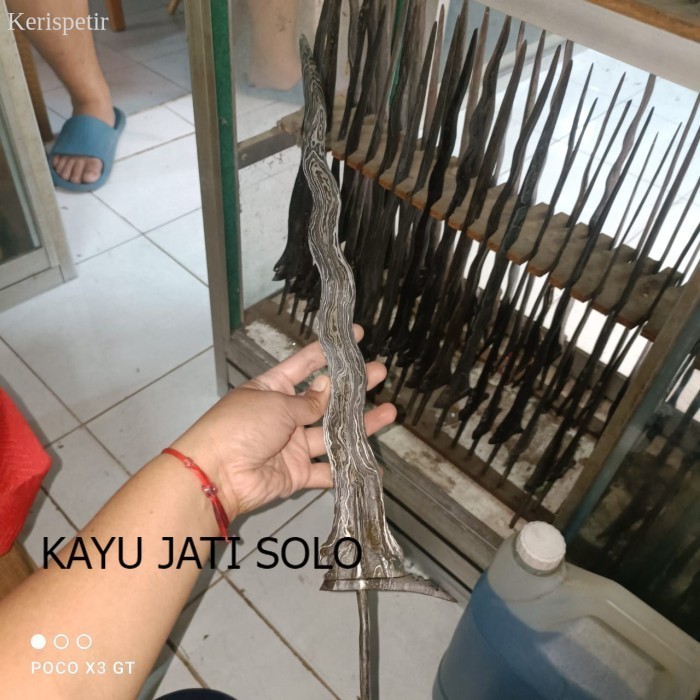 

keris panimbal ngulit semangka kamarogan Antikan KJS61 murah antik