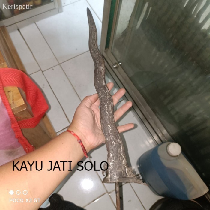 

keris corok sempono ngulit semangka kamarogan Antikan KJS61 murah antik