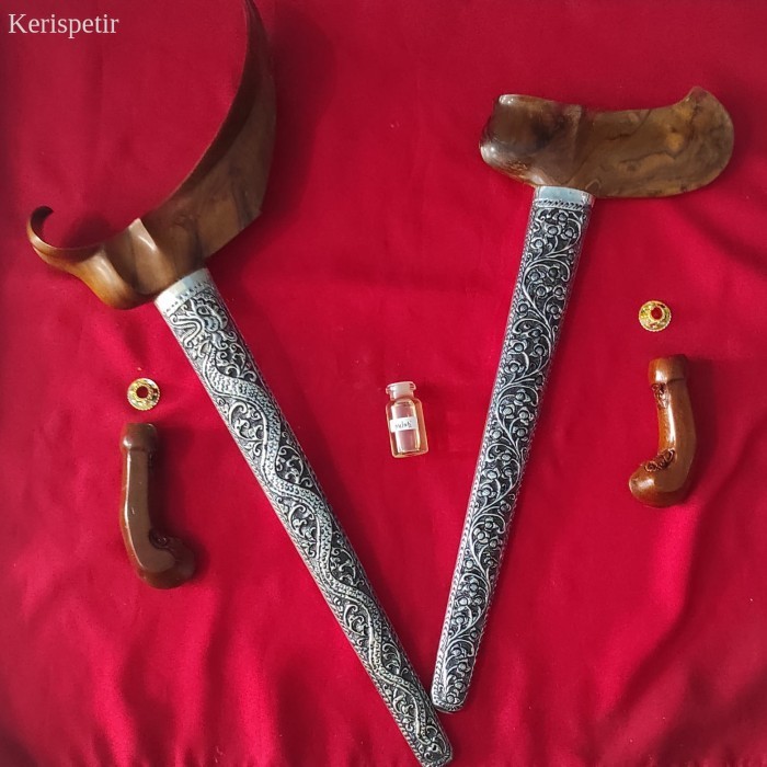

Warangka keris kayu jati pendok tebal klasik murah antik